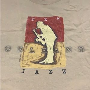 Tan New Orleans T-shirt